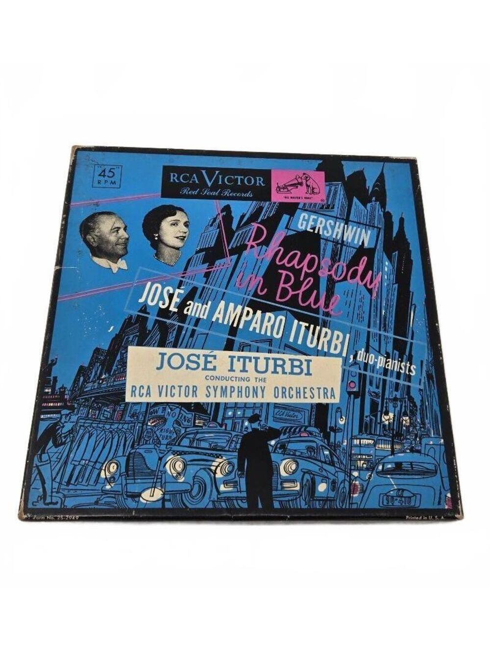 RCA Victor Peace in the Valley red vinyl record set